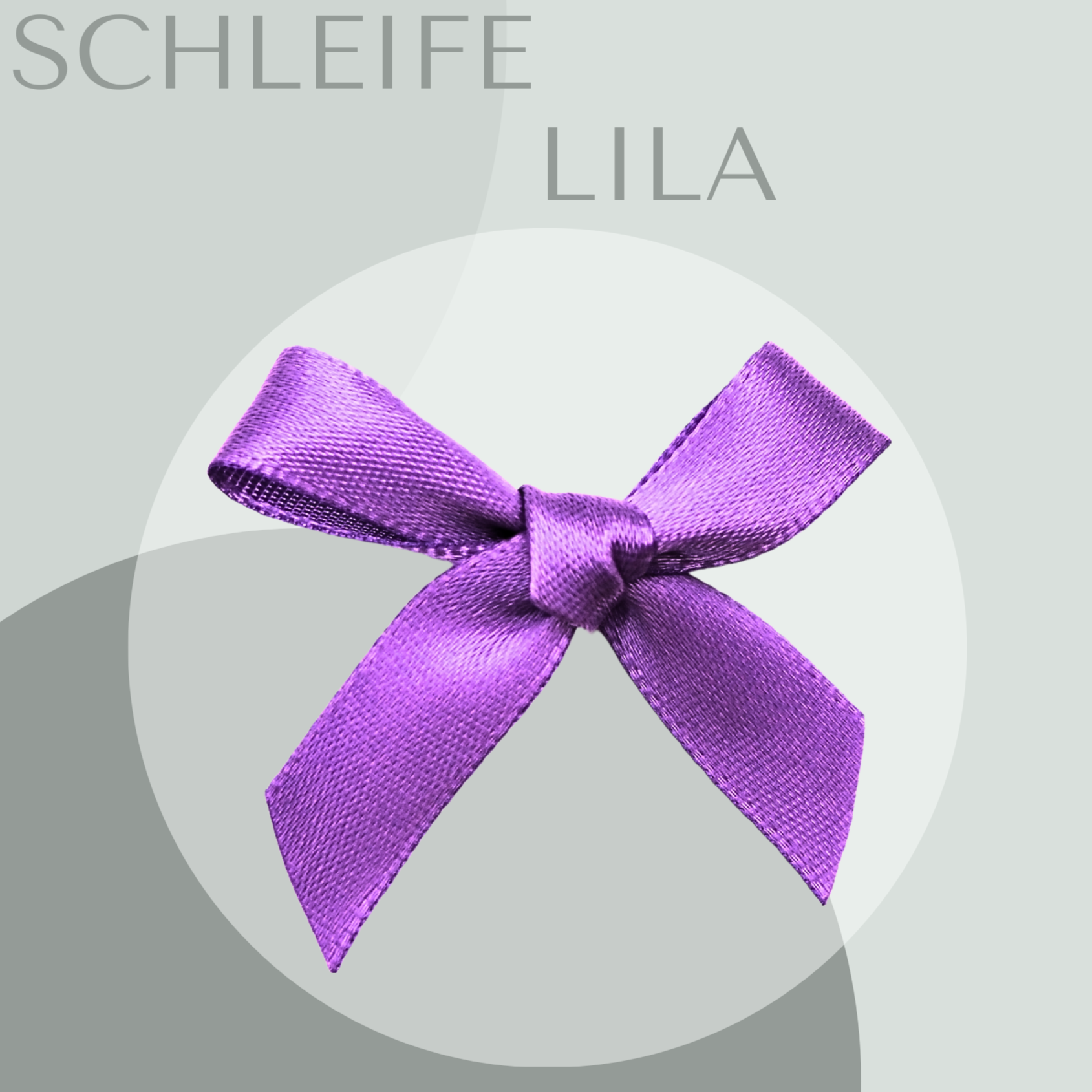 Schleife Mittel in Lila