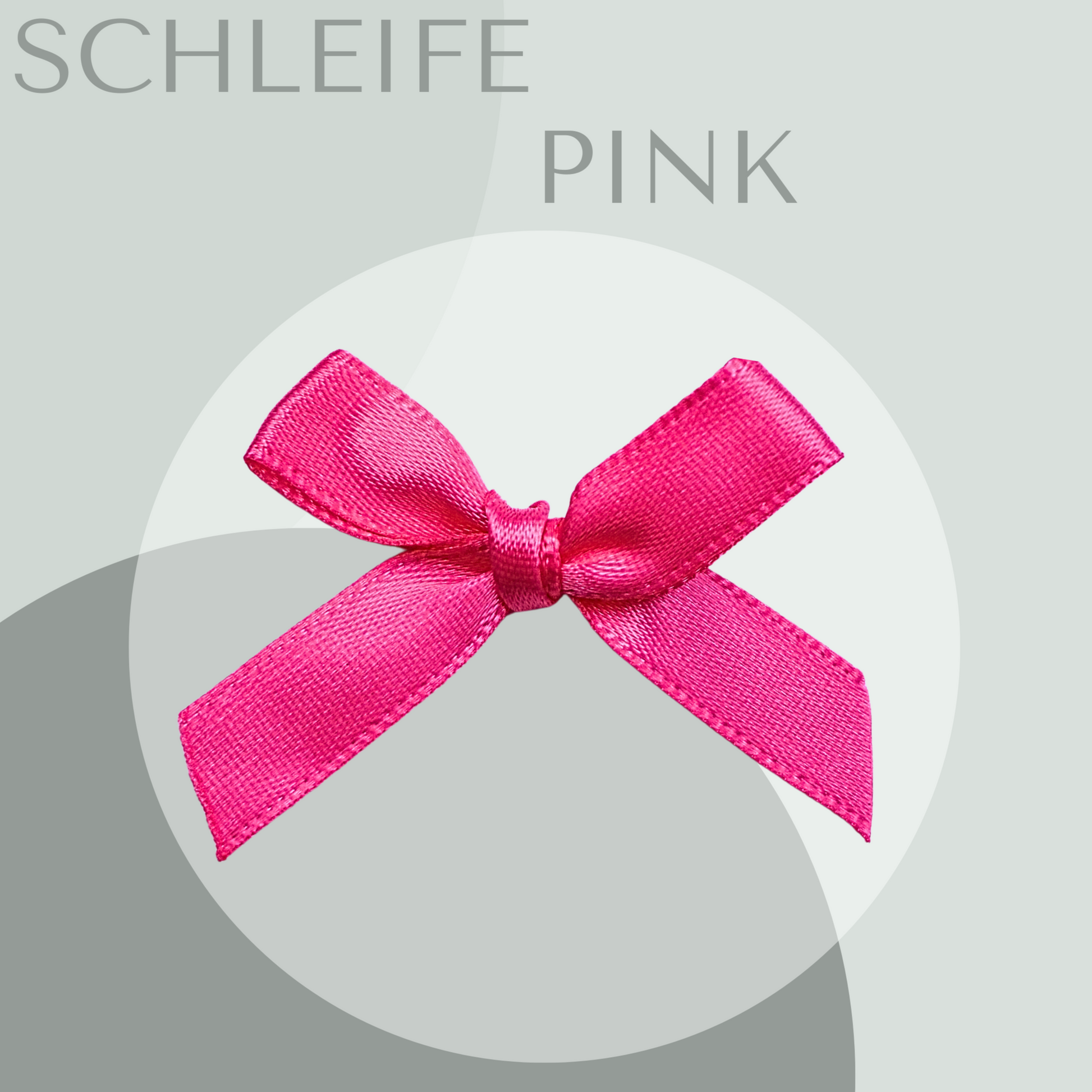 Schleife Mittel in Pink