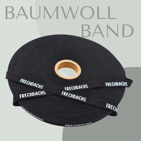 Frechdachs Baumwollband