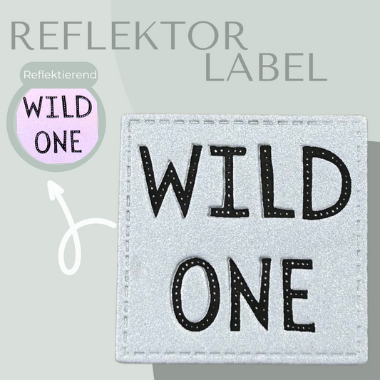 WILD ONE Reflektierendes Label Reflektor