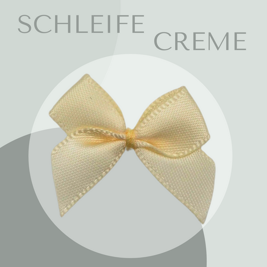 5 Schleifen klein creme