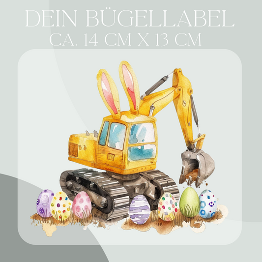 Oster Bagger - Bügel-Bild Eigenproduktion