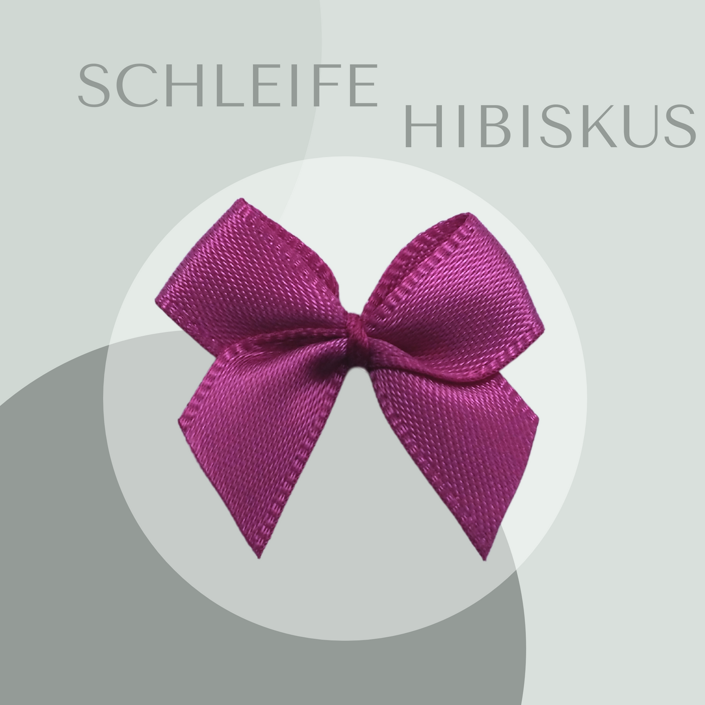 5 Schleifen klein Hibiskus