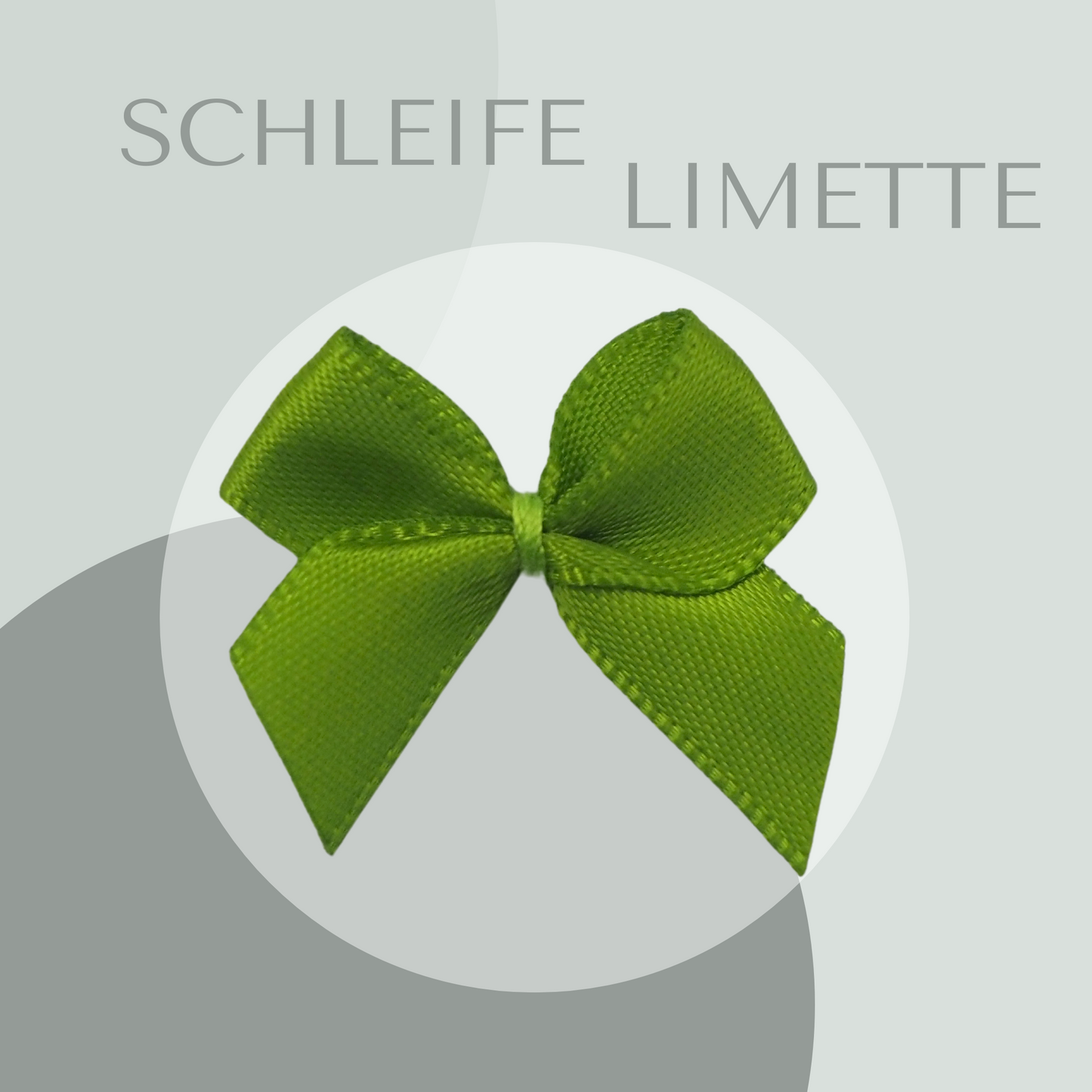 5 Schleifen klein Limette