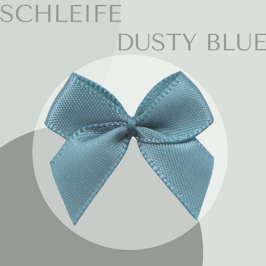 5 Schleifen klein Dusty Blue