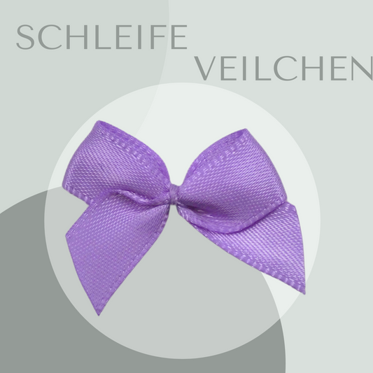 5 Schleifen klein Veilchen