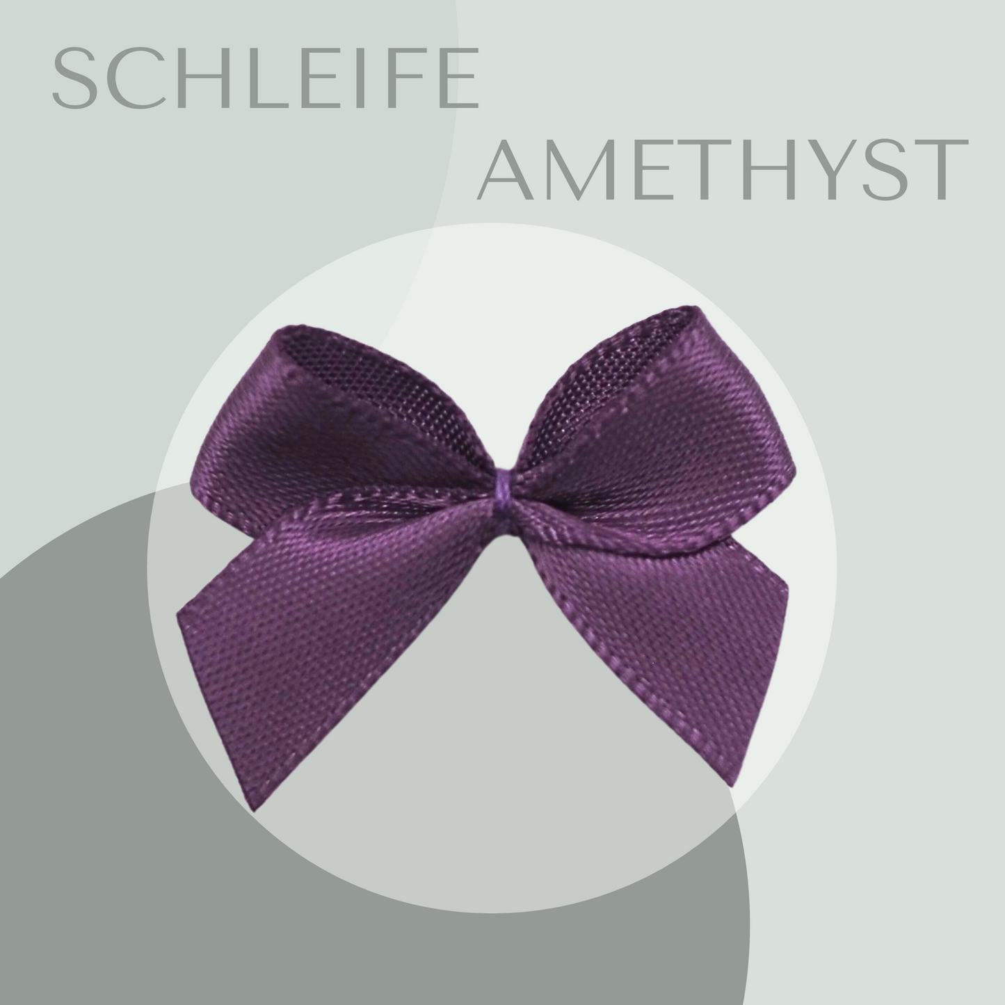 5 Schleifen klein Amethyst