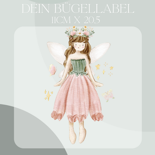 Blumen-Fee Bügel-Bild Eigenproduktion