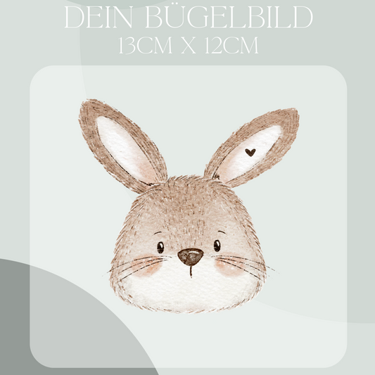 Hase - Maxi Bügel-Bild Eigenproduktion