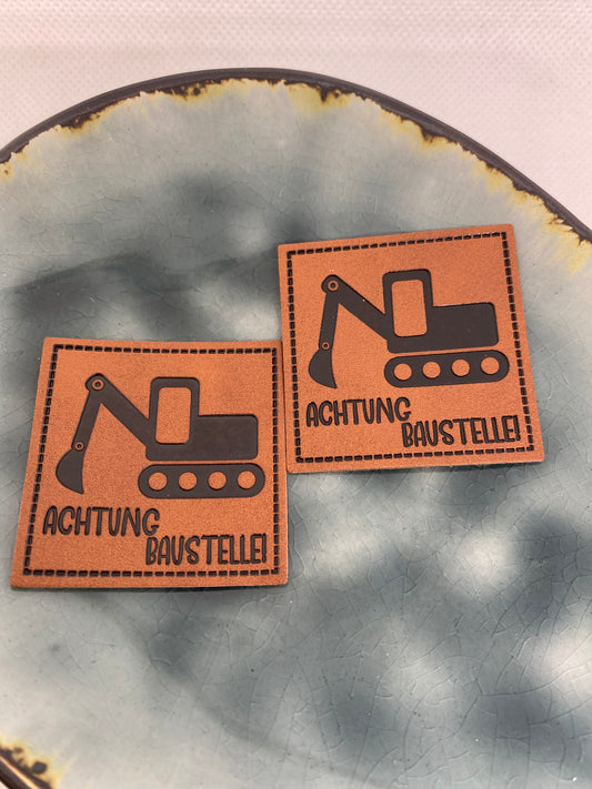 Achtung Baustelle Label Eigenproduktion