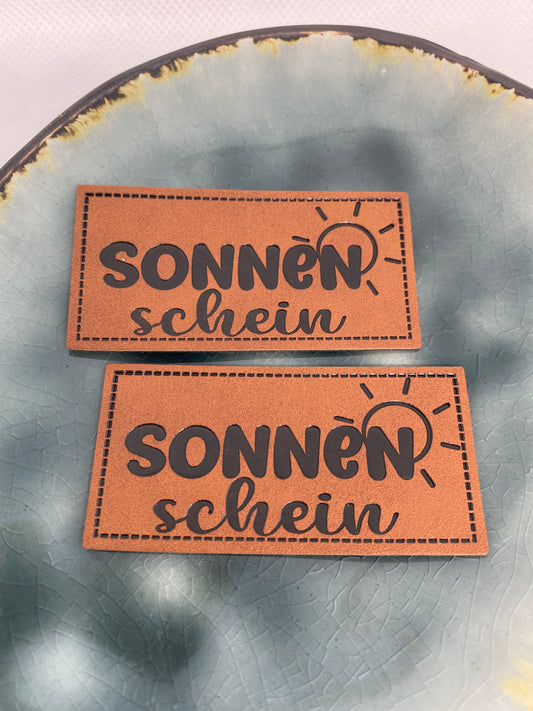 Sonnenschein Label Eigenproduktion